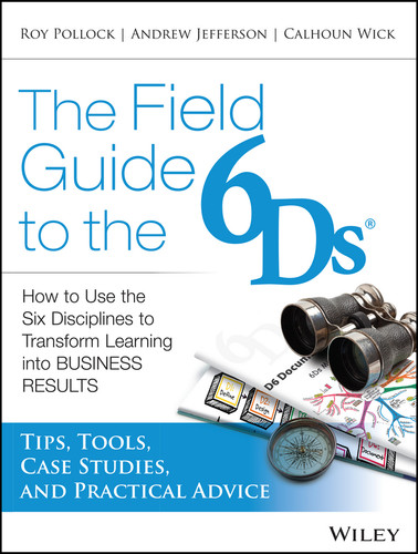 The Field Guide to the 6Ds: How to Use the Six Disciplines to Transform Learning into Business Results book cover by Andrew McK. Jefferson, Roy V. H. Pollock, Calhoun W. Wick