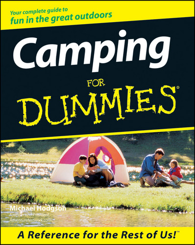Camping For Dummies book cover by Michael Hodgson