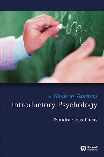 A Guide to Teaching Introductory Psychology (Teaching Psychological Science) book cover by Sandra Goss Lucas