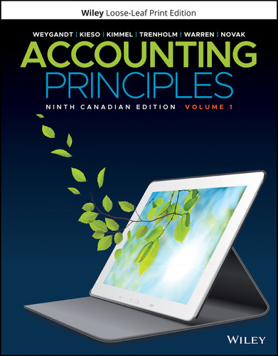 Accounting Principles, Volume 1 book cover by Jerry J. Weygandt, Donald E. Kieso, Paul D. Kimmel, Barbara Trenholm, Valerie Warren, Lori Novak