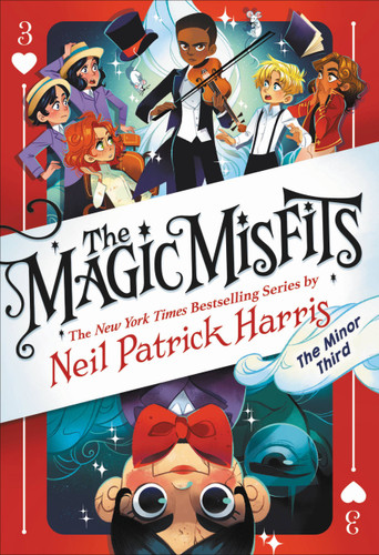 The Magic Misfits: The Minor Third (The Magic Misfits) book cover by Neil Patrick Harris