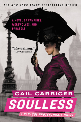 Soulless (The Parasol Protectorate #1) book cover by Gail Carriger