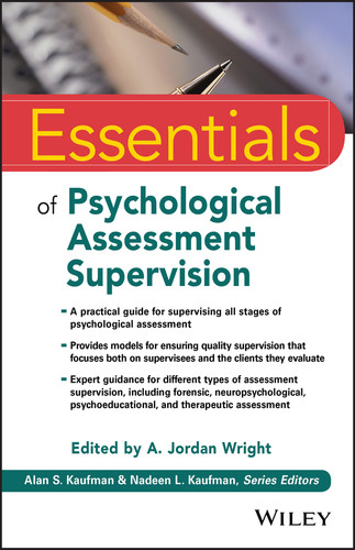 Essentials of Psychological Assessment Supervision (Essentials of Psychological Assessment) book cover by 