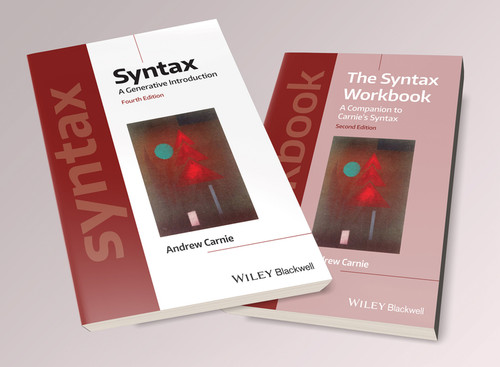 Syntax: A Generative Introduction 4e & The Syntax Workbook 2e Set (Introducing Linguistics) book cover by Andrew Carnie