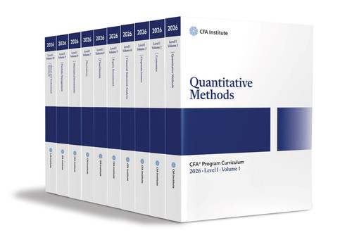 2026 CFA Program Curriculum Level I Box Set book cover by CFA Institute