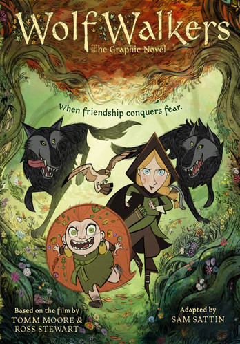 WolfWalkers: The Graphic Novel (Cartoon Saloon’s Irish Folklore) book cover by 