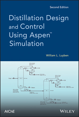 Distillation Design and Control Using Aspen Simulation book cover by William L. Luyben
