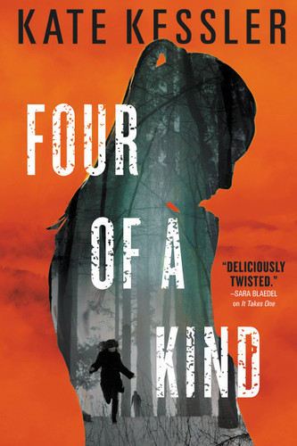 Four of a Kind (An Audrey Harte Novel #4) book cover by Kate Kessler