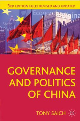 Governance and Politics of China Cover