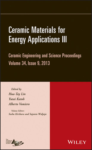 Ceramic Materials for Energy Applications III, Volume 34, Issue 9 (Ceramic Engineering and Science Proceedings) book cover by 