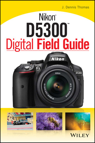 Nikon D5300 Digital Field Guide (Digital Field Guide) book cover by J. Dennis Thomas