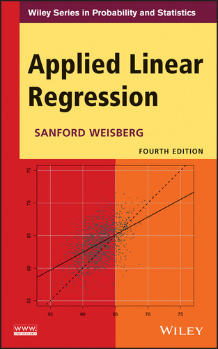 Applied Linear Regression (Wiley Series in Probability and Statistics) book cover by Sanford Weisberg