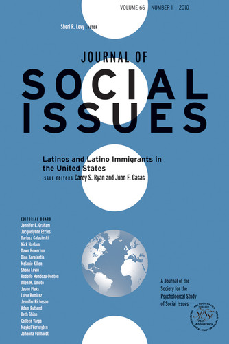 Latinos and Latino Immigrants in the United States (Journal of Social Issues) book cover by 