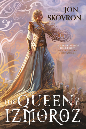 The Queen of Izmoroz (The Goddess War #2) book cover by Jon Skovron