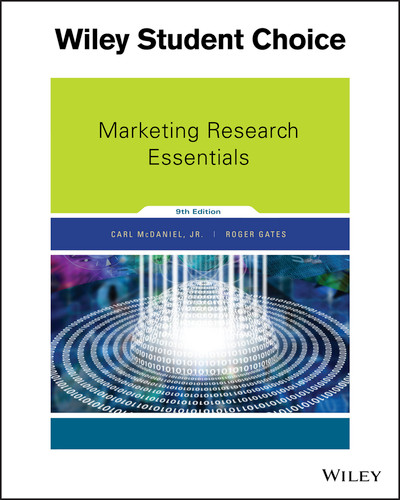 Marketing Research Essentials book cover by Carl McDaniel, Jr., Roger Gates