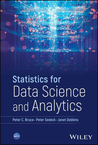 Statistics for Data Science and Analytics book cover by Peter C. Bruce, Peter Gedeck, Janet Dobbins