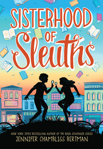 Sisterhood of Sleuths book cover by Jennifer Chambliss Bertman