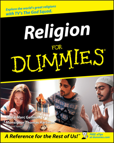 Religion For Dummies book cover by Rabbi Marc Gellman, Monsignor Thomas Hartman