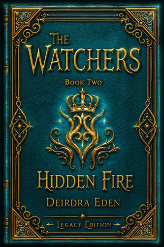 The Watchers: Hidden Fire book cover by Deirdra Eden