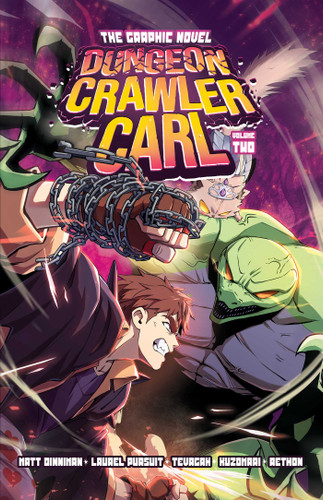 Dungeon Crawler Carl, Vol. 2 (Graphic Novel) (Dungeon Crawler Carl (WEBTOON Graphic Novel)) book cover by Matt Dinniman