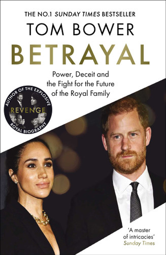 Betrayal book cover by Tom Bower