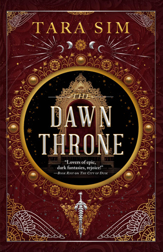 The Dawn Throne (The Dark Gods #3) book cover by Tara Sim