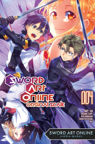 Sword Art Online Ordinal Scale, Vol. 4 (manga) (Sword Art Online Ordinal Scale #4) book cover by IsII