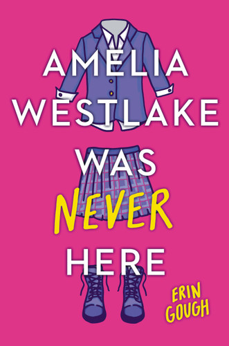 Amelia Westlake Was Never Here book cover by Erin Gough