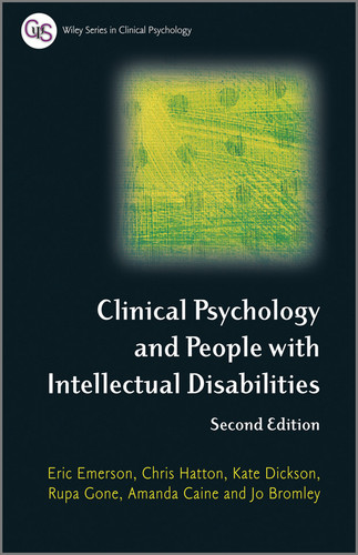 Clinical Psychology and People with Intellectual Disabilities (Wiley Series in Clinical Psychology) book cover by 