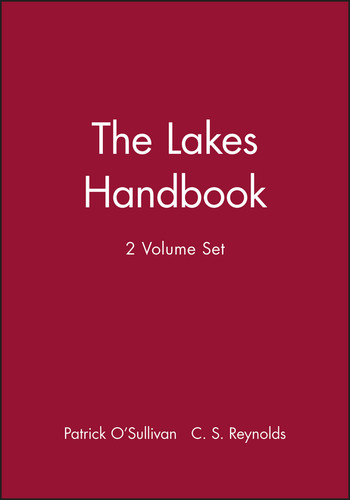 The Lakes Handbook, 2 Volume Set book cover by 