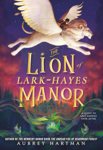 The Lion of Lark-Hayes Manor book cover by Aubrey Hartman