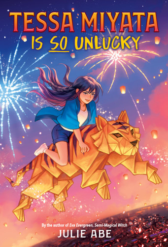 Tessa Miyata Is So Unlucky book cover by Julie Abe