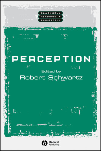 Perception (Wiley Blackwell Readings in Philosophy) book cover by 