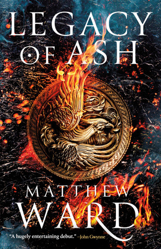 Legacy of Ash (The Legacy Trilogy #1) book cover by Matthew Ward