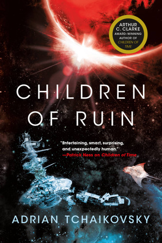 Children of Ruin (Children of Time #2) book cover by Adrian Tchaikovsky