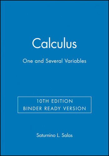 Calculus: One and Several Variables book cover by Saturnino L. Salas, Einar Hille, Garret J. Etgen