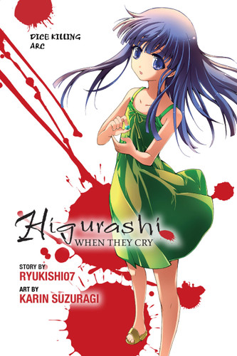 Higurashi When They Cry: Dice Killing Arc (Higurashi #26) book cover by Ryukishi07