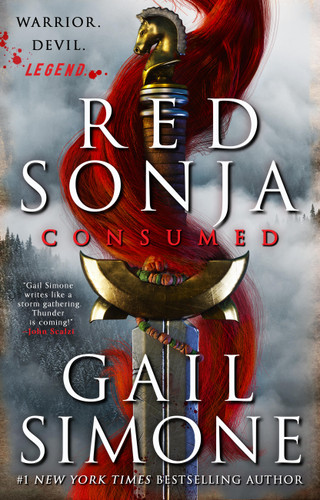Red Sonja: Consumed (Red Sonja #1) book cover by Gail Simone