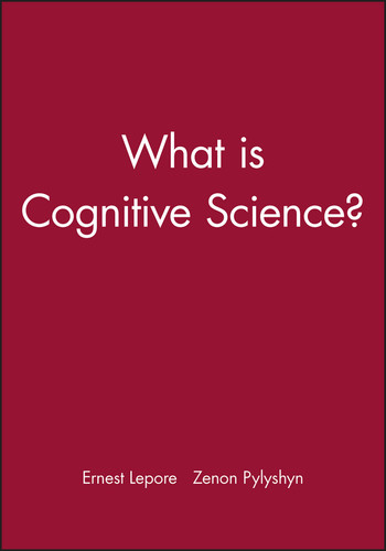 What is Cognitive Science? book cover by 