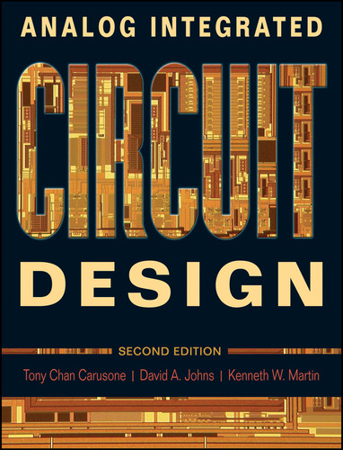 Analog Integrated Circuit Design book cover by Tony Chan Carusone, David A. Johns, Kenneth W. Martin
