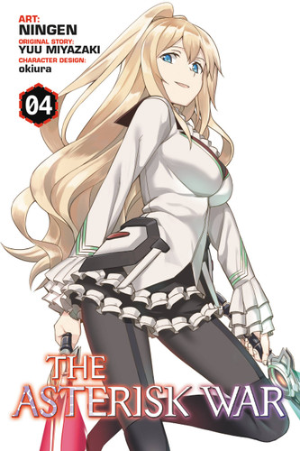 The Asterisk War, Vol. 4 (manga) (The Asterisk War Manga #4) book cover by Yuu Miyazaki