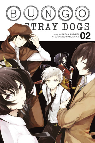 Bungo Stray Dogs, Vol. 2 (Bungo Stray Dogs #2) book cover by Kafka Asagiri