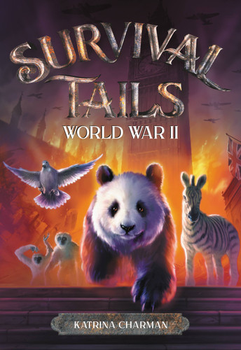 Survival Tails: World War II (Survival Tails #3) book cover by Katrina Charman