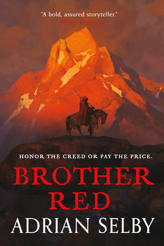 Brother Red book cover by Adrian Selby