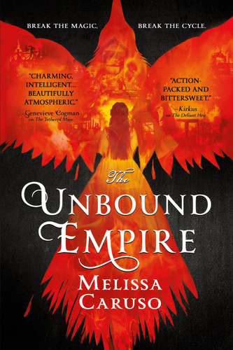 The Unbound Empire (Swords and Fire #3) book cover by Melissa Caruso