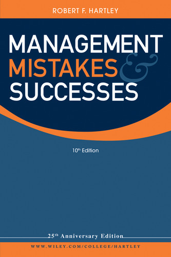 Management Mistakes and Successes book cover by Robert F. Hartley