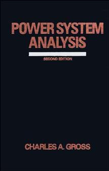 Power System Analysis book cover by Charles A. Gross