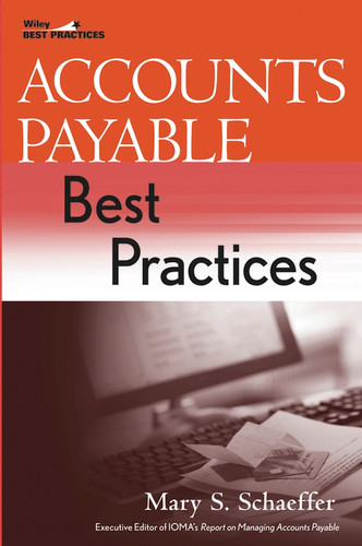 Accounts Payable Best Practices book cover by Mary S. Schaeffer