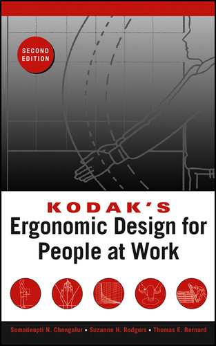 Kodak's Ergonomic Design for People at Work book cover by The Eastman Kodak Company