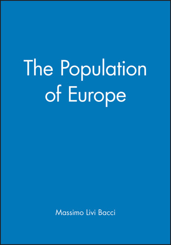The Population of Europe (Making of Europe) book cover by Massimo Livi-Bacci